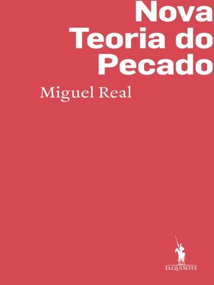 cover image of Nova Teoria do Pecado